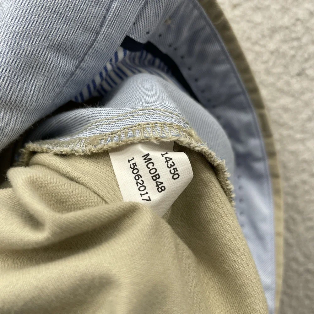 Peter Millar Pants Mens 36x31 Golf Chino Khaki Pima Cotton Stretch Crown Preppy‎